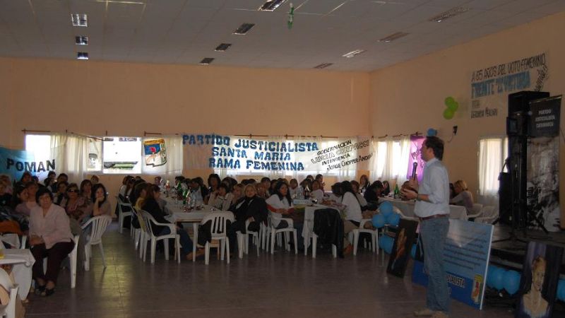 Se realizó el encuentro provincial de mujeres