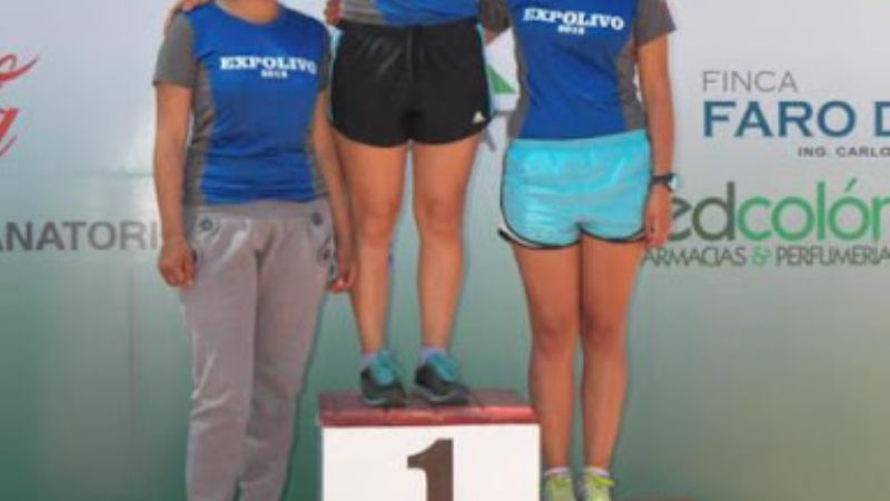 Resultados de la marcha atlética en la Expolivo 2012