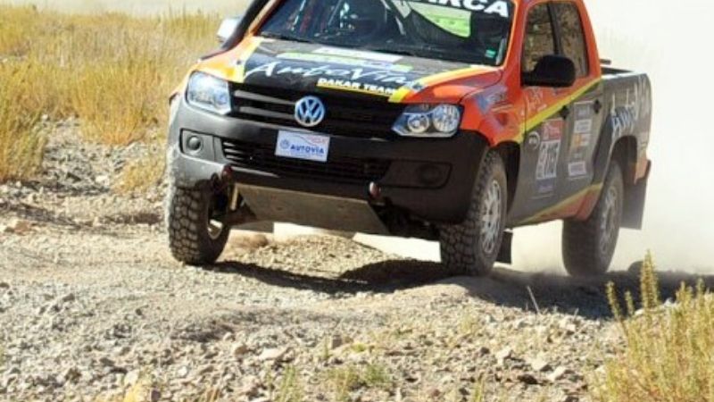 Los D'agostini fueron segundos en el Rally Cross de Mendoza