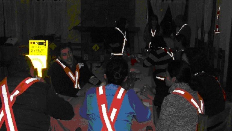 Charla debate de seguridad vial en La Merced