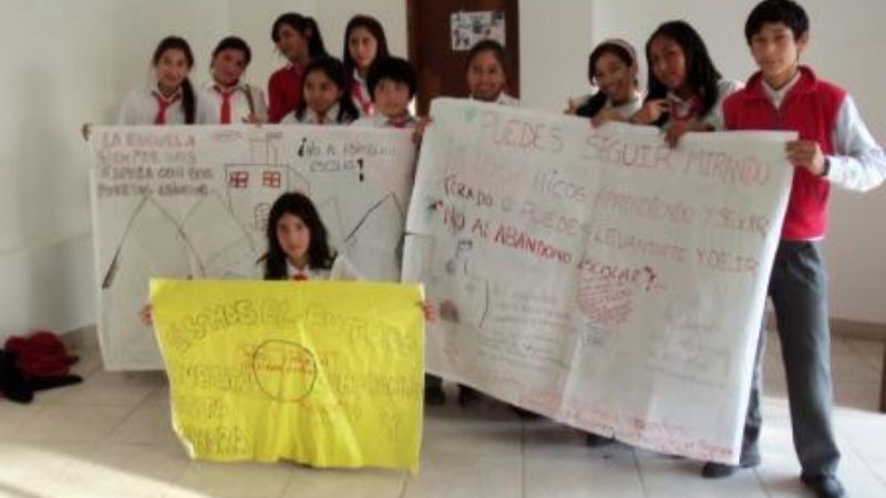 Alumnos de Santa María debatieron sobre “Qué escuela queremos”