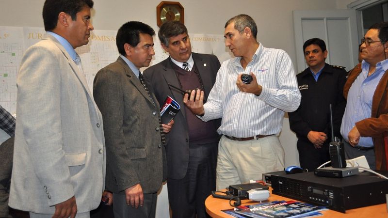 Presentaron nuevo equipamiento de comunicación