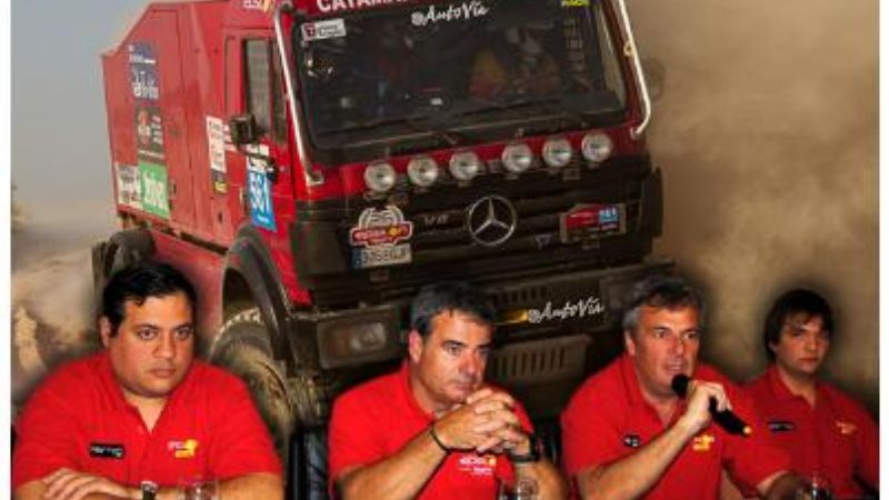 Walter D’Agostini correrá el Dakar 2013 en un camión