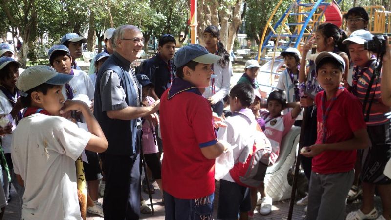El obispo de la Prelatura apoyó a sacerdotes que concurren a las marchas en pedido de justicia