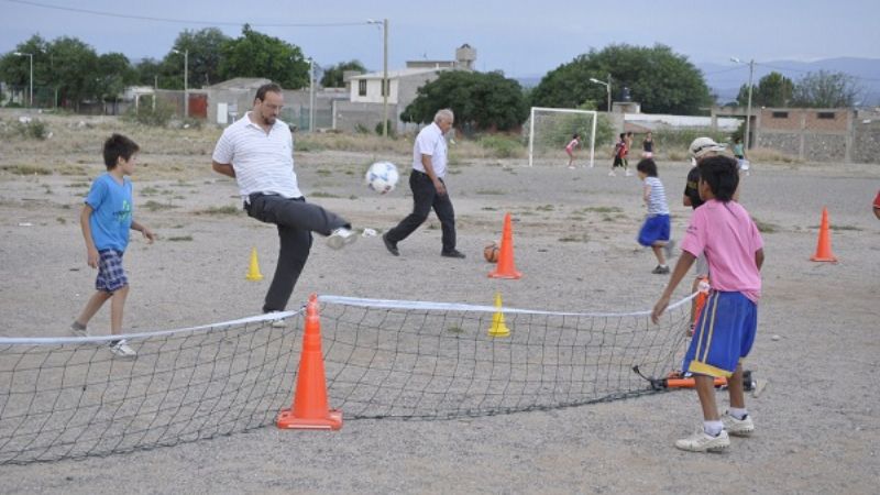  “Deporte en los barrios” con los chicos del B° San Jorge