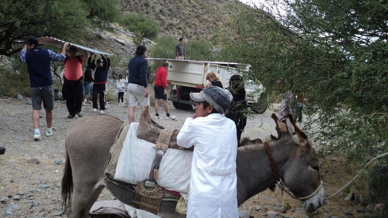 Militancia joven llegó a la escuela de Los Saltos