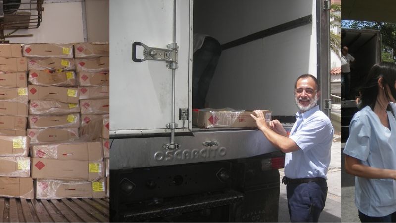 Terminaron de distribuir alimentos secuestrados 