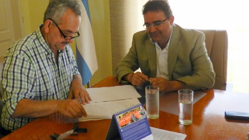 Convenio para localizar la Planta de Residuos Patológicos 