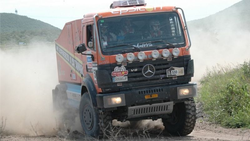 Los autos y camiones se encaminan a Fiambalá