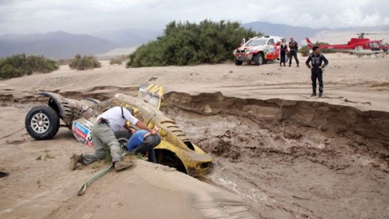 Fiambalá-Copiapó, en el  regreso del Dakar a Chile