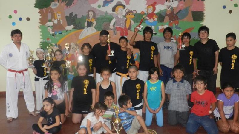 Cierre de clases de Taekwondo en Se.Pa.Ve La Tablada