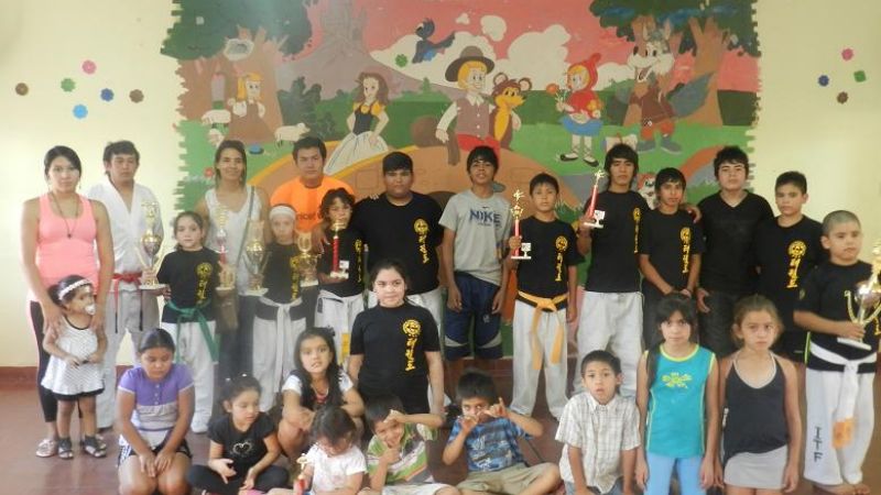 Cierre de clases de Taekwondo en Se.Pa.Ve La Tablada