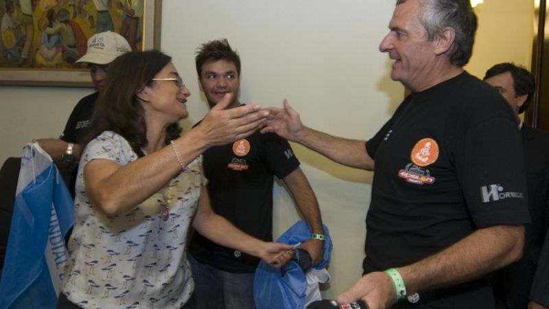 D’Agostini emocionado con el “alucinante” recibimiento 