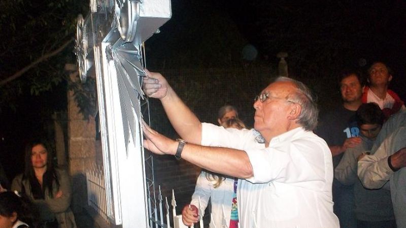 Se entronizó una imagen del Señor de los Milagros en la Capilla de El Rodeo