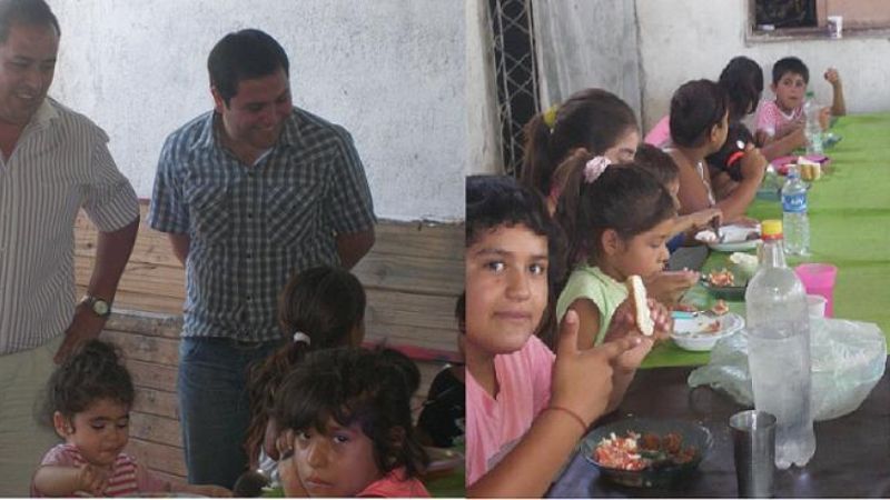 Entrega de mercadería a comedores de la ciudad