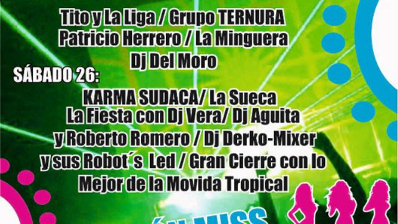 Se viene la Fiesta de la Juventud en Santa María