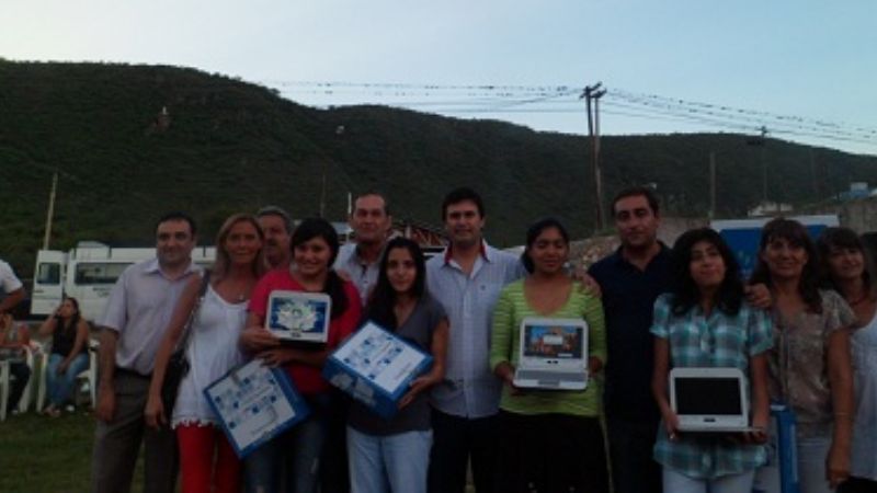 Jóvenes de El Rodeo vivieron una gran fiesta del Conectar Igualdad