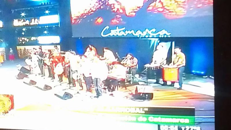 La delegación de Catamarca puso de pie a Cosquín