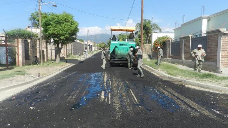 Se retoma la pavimentación en la ciudad