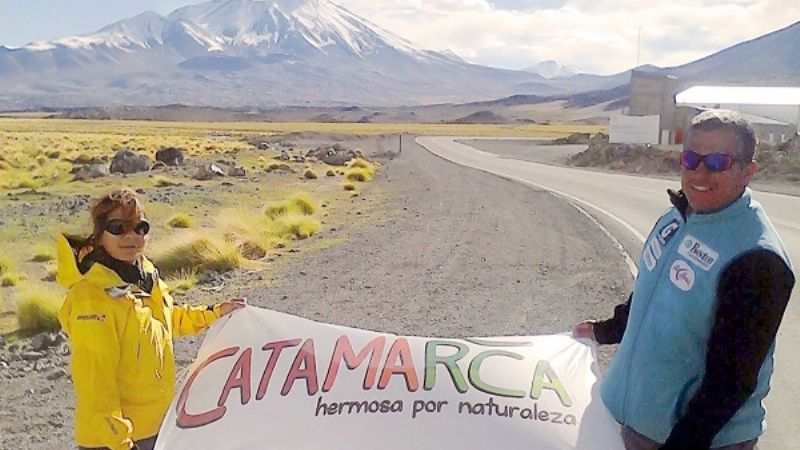 Úrsula Díaz, lista para escalar el Inca Huasi