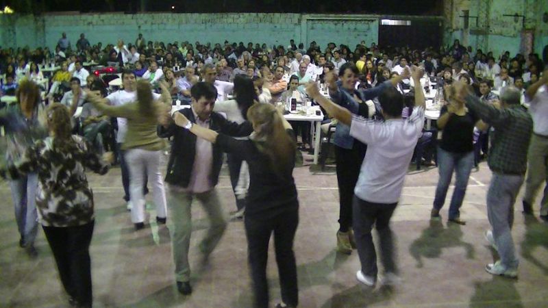 Peña de los bomberos en Valle Viejo