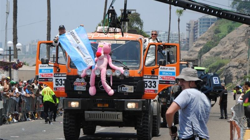 D\'Agostini largó el Dakar  con Catamarca en el alma