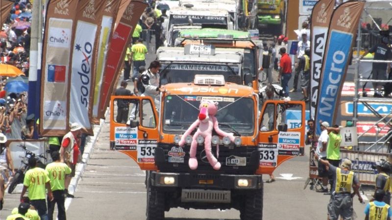D\'Agostini largó el Dakar  con Catamarca en el alma
