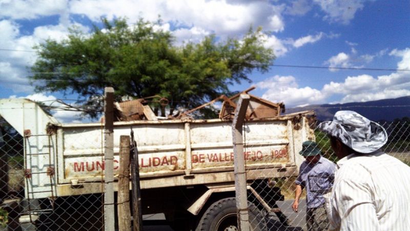 Programa de deschatarrado en Fray M. Esquiú