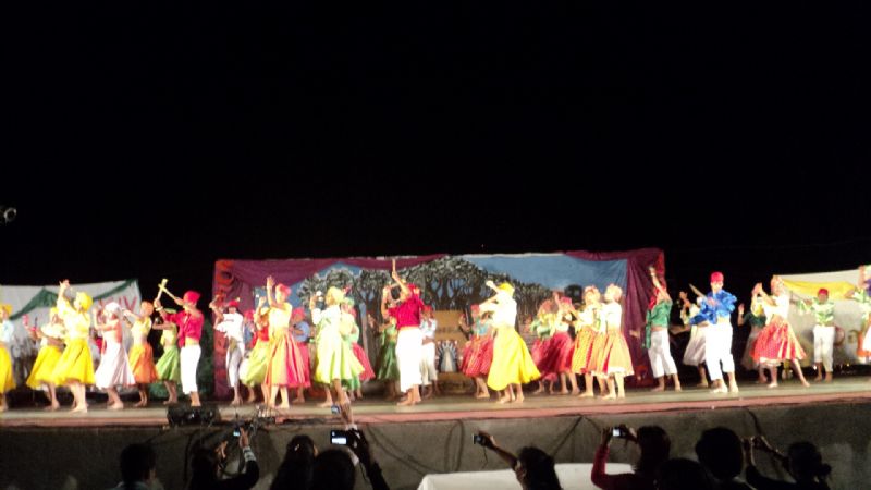 Las danzas brillaron durante dos noches 