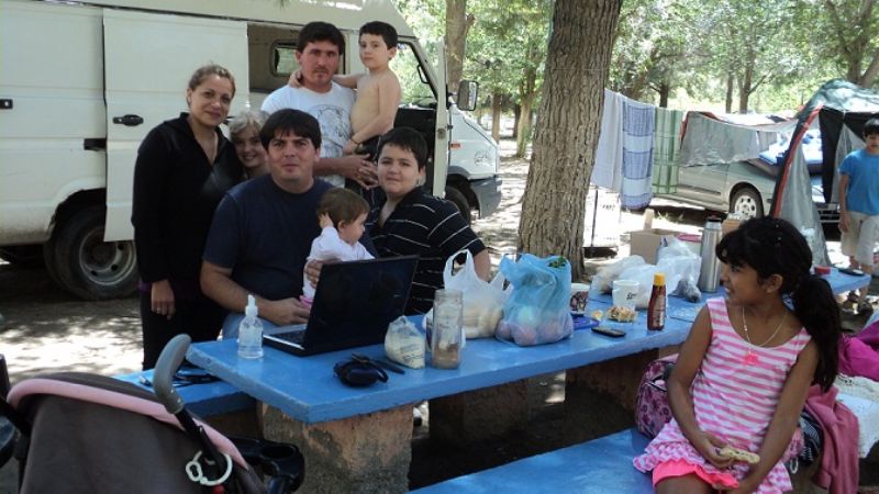 Lejos del calor, los tucumanos disfrutan de Santa María