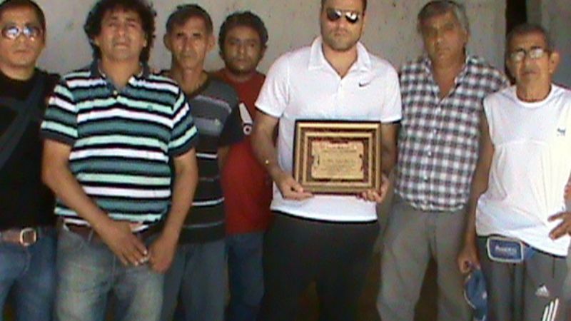 El CAI capitalino agasajó a Aldo Pedro Duscher