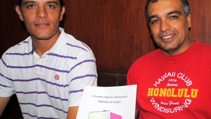 Encuentro interprovincial  de árbitros en Las Juntas