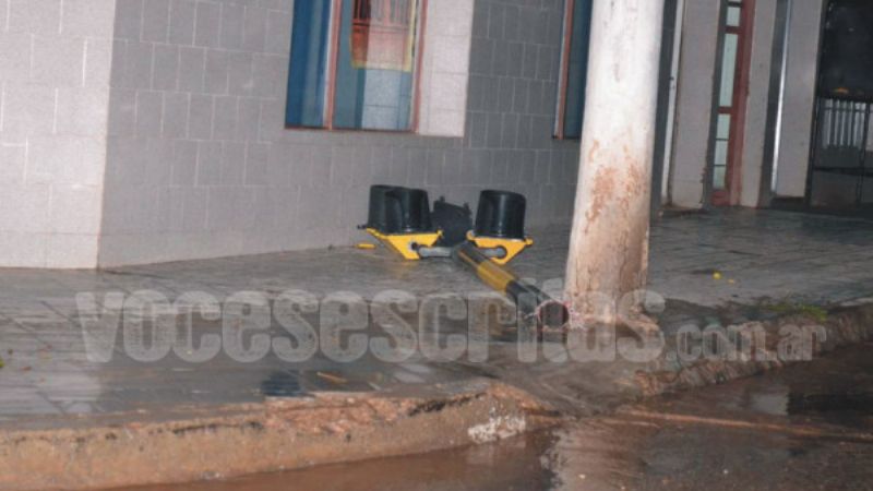 El temporal causó estragos en Tinogasta