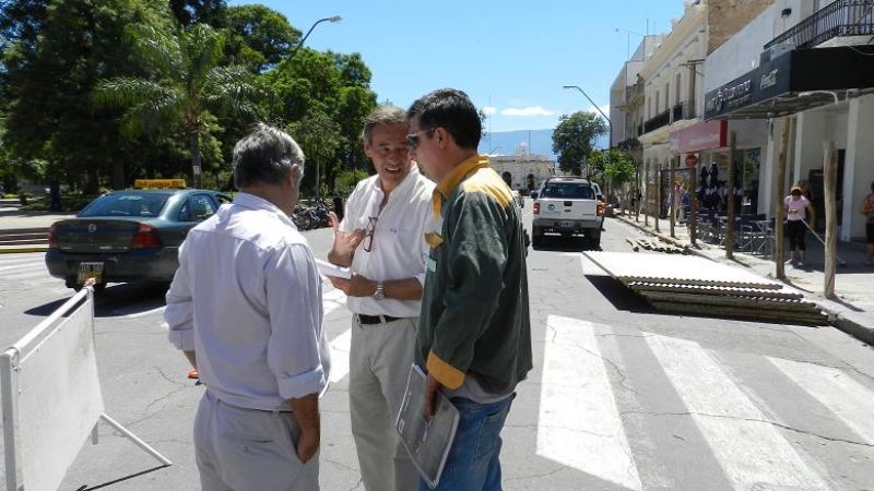 Avanza la obra del casco céntrico