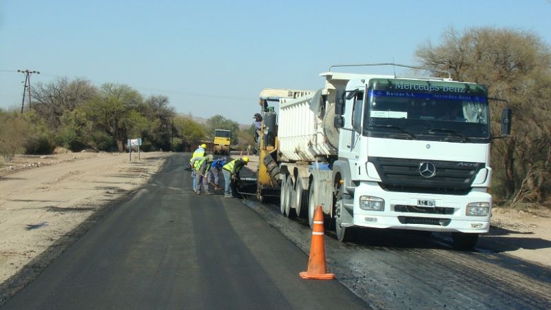 Se completa la repavimentación de Ruta Nacional Nº 60