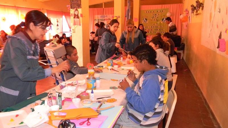 Actividades culturales y de juegos en la Semana del Educando Especial