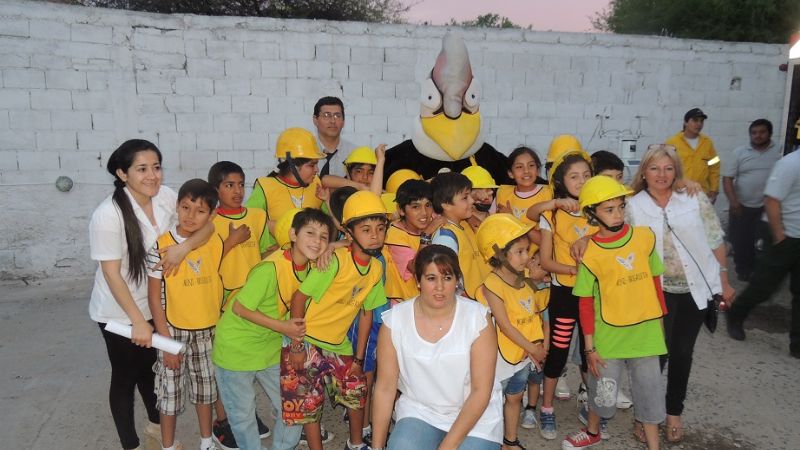 Niños de Monte Potrero fueron brigadistas por un día