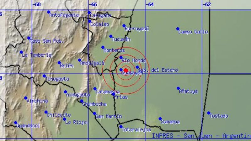 Otro movimiento sacudió la mañana catamarqueña