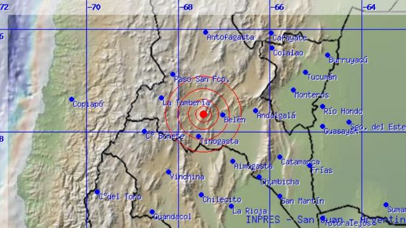 Dos sismos en menos de dos horas