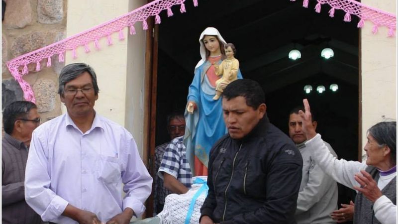 La parroquia de Hualfín celebró con una gran fiesta a la Virgen del Rosario