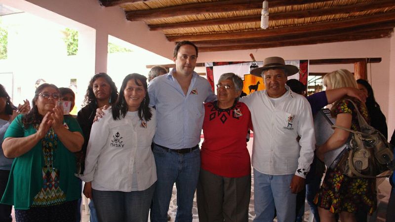 Mera acompañó a comunidades originarias de Belén y Santa María