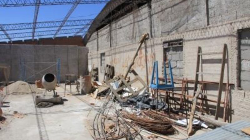 Sigue la ampliación y mejoras en el Gimnasio Municipal