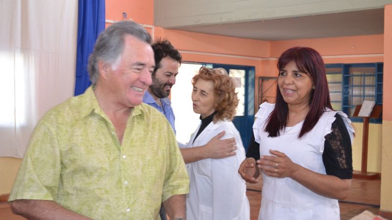 Barrionuevo donó $ 200.000 al club Peñarol de Belén 