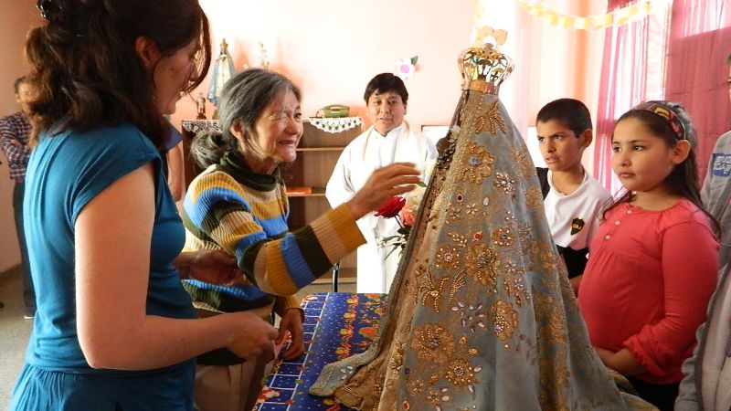 Iniciaron las visitas de la Virgen del Valle preparando las festividades 