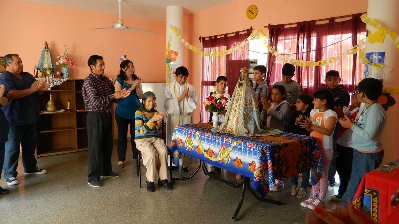 Iniciaron las visitas de la Virgen del Valle preparando las festividades 