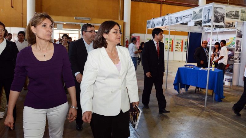 Corpacci encabezó el acto de inauguración de la 10° Feria del Libro
