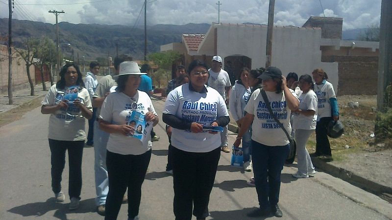El FPV intensifica las caminatas en Santa María