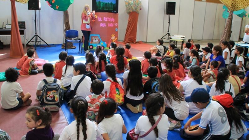 Los chicos de los CEIyF y los CAE participaron de la Feria del Libro