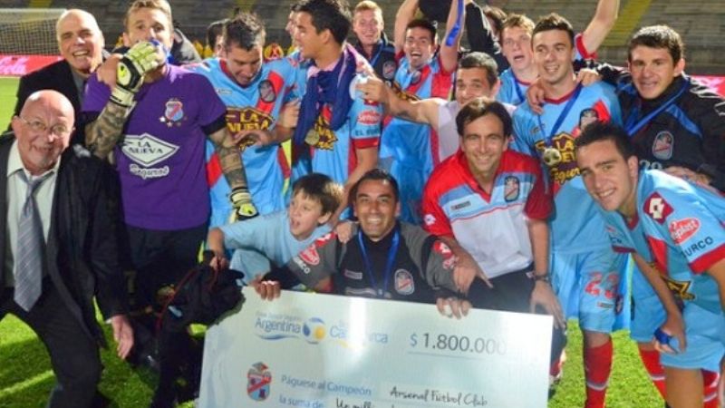 De cinco títulos, Arsenal obtuvo dos en Catamarca