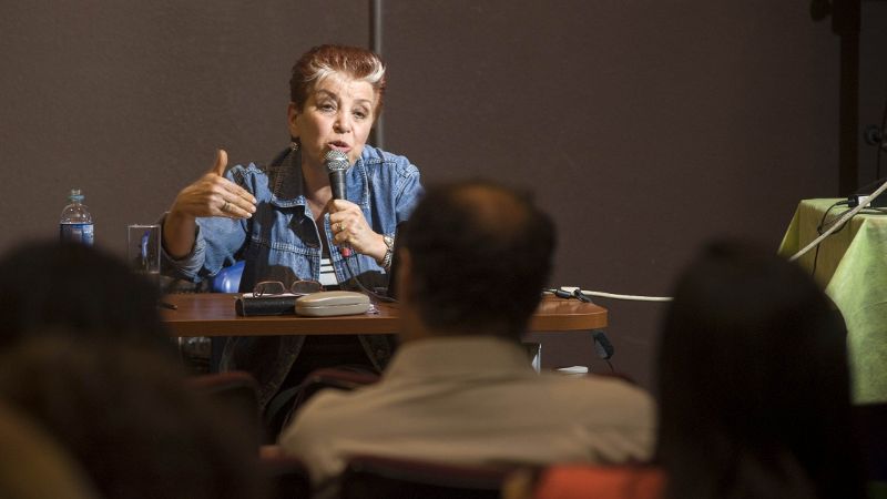 Elsa Barber presentó el nuevo catálogo digital de la Biblioteca Nacional